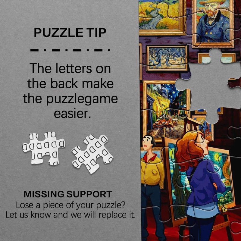 Brand: BBOLDIN Van Gogh Puzzle 1000 Piece Puzzles for Adults,