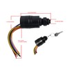 Boat Ignition Key Switch Push to Choke 6 Wires Base