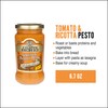 Filippo Berio Pesto, Tomato & Ricotta, 6.7 Ounce Glass Jar,