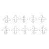 Aircraft Shape Paper Clips Cute Small Paperclips for Office School