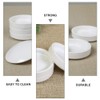 NUOBESTY Ceramic Ink Dish Stackable Paint Mixing Trays Round Ceramic