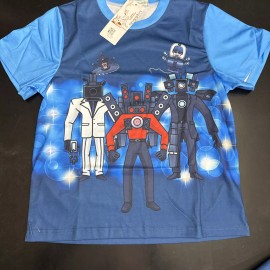 LingQiShiZu Skibidi toilet speakerman boys pajamas size L /XL (160)