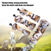 4PCS PU Leather Camouflage Waterproof Thicken Lining Golf Putter Head