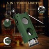 XIFEI Torch Lighter with Triple Jet Flame, Cigar V Cutter,