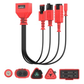 Autel Original MaxiSYS CV Cummins 8-PIN Adapter, Cummins 8-Pin Off-Highway Vehicle Cable Connector, Compatible with Autel Truck Diagnostic Tool MaxiSYS MS909CV, MS906CV, MS908CV, MS908CV II and VCI