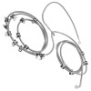 Caltric Rear Brake Hose Line For Can Am Maverick Turbo