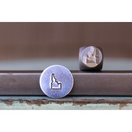 6mm (1/4") Idaho US State Metal Punch Design Jewelry Stamp