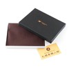 Sapporo Leather Craftsman Museum Portable Ashtray, Ashtray Case, Cylinder, Genuine