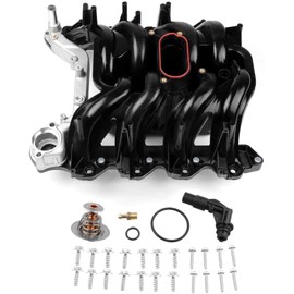 615-188 Upper Intake Manifold with Gasket Kit Fits for Ford E-150 E-250 2003-2014 E350 Super Duty 00-16 E450 Super Duty 03-16 Excursion 00-05 Expedition 00-04 F150 F250 F350 00-04 V8 5.4L 2L1Z-9424-AA