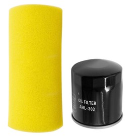 CADUFUELLY 5UG-E4451-00 Air Filter 5GH134403000 Oil Filter, Replacement for Yamaha Rhino 660 YXR660 2004-2006, Replacement for Rhino 450 YXR450 2006-2009