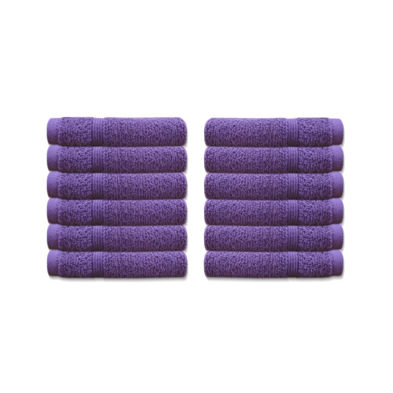 A & B TRADERS Premium Cotton Face Cloths Flannels Washcloth