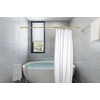 Utopia Alley HK1GD Deco Flat Double Roller Shower Curtain Hooks;