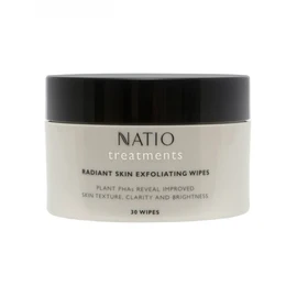 Natio Buy Natio Radiant Skin Exfoliating Wipes 30 Pack Online | Chempro Chemists