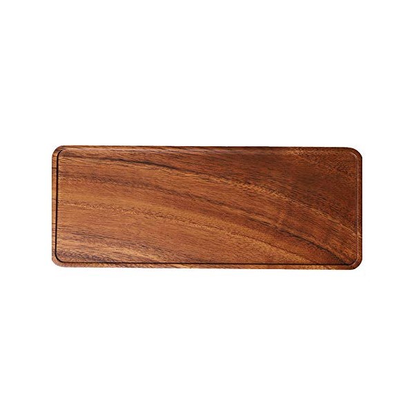 ivamulie Acacia Tray, Solid Afternoon Tea Tray, Fruit Tray, Café