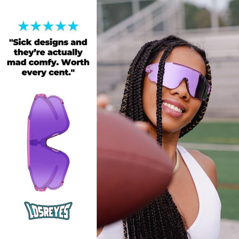 LOSREYES Elevate Sport Sunglasses - Unisex TR90 Frame - Not