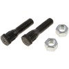 Dorman 03127 Front Exhaust Stud Kit - 3/8-16 x 1-11/16 In. Compatible with Select Jeep Models