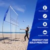 Haokelball Volleyball Training Equipment Net Station Portable Volleyball Practice Net