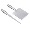 Food Scraper with Picking Stick Stainless Steel Dough Scraper Multipurpose