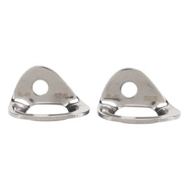 WOHPNLE 2 Pieces Climbing Bolt Hanger, Weather Resistant Large Load Capacity Climbing Anchor 316 Stainless Steel Heavy Duty Rock Wall Bolt Anchor for Carving Air Work