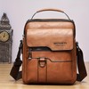 Men's Leather Crossbody Bag, Shoulder Bag, Retro Handbag, Business Bag,