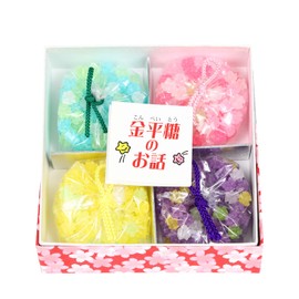 Konpeito Japanese Traditional Candy Hanazono Hanazono (Large) Estala