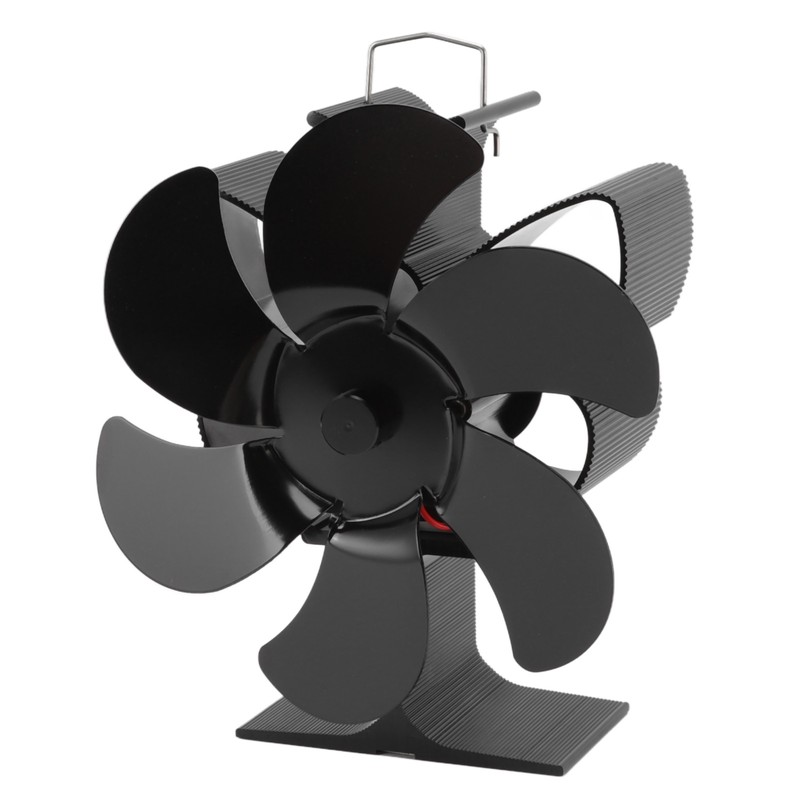 Stove Fan 6 Blades Greater Air Volume Low Noise Operation
