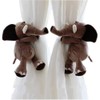 Decorative Curtain Tiebacks Elastic Fasterner Cartoon Animated Figure Curtain Holdbacks