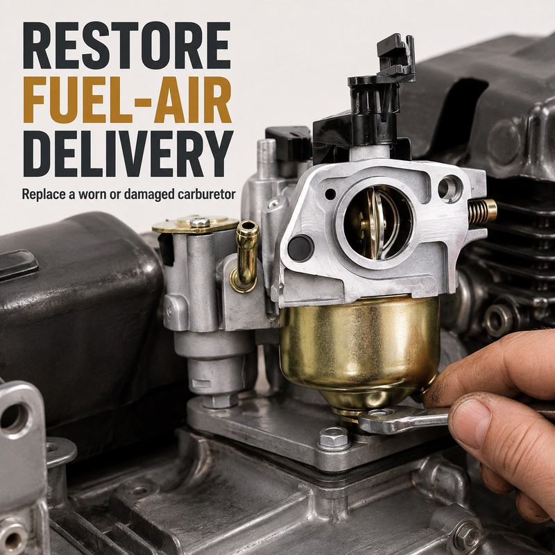 GX160 GX200 Carburetor Replacement for Honda 5.5HP & 6.5HP Engines