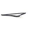 Quality Black Wooden Hangers - Slightly Curved Hanger Set of