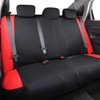 CAR-GRAND Universal Fit Sporty Cloth Full Set Car Seat Covers,