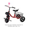 Kids Tricycle for 1-6 Year Olds Classic Ride Fun for