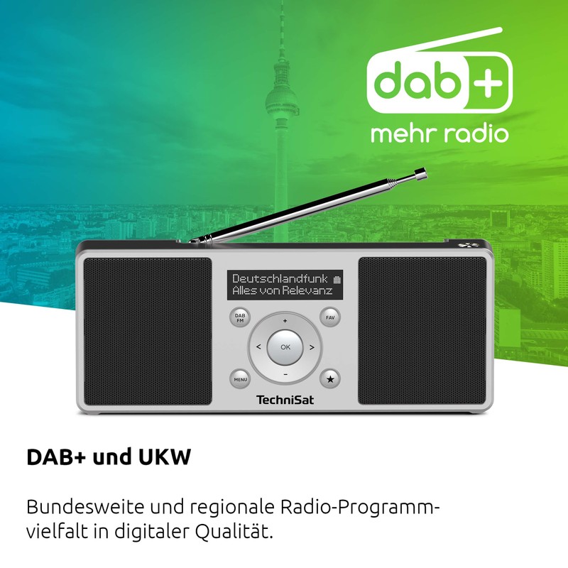 Nordmende Transita Digital Radio Stereo Silver/black