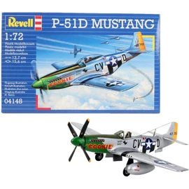 Revell 04148 P-51 D Mustang 1:72 Scale Unbuilt/Unpainted Plastic Model Kit
