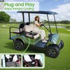 10L0L Golf Cart Cooling Seat Cushion with 8 Fans -