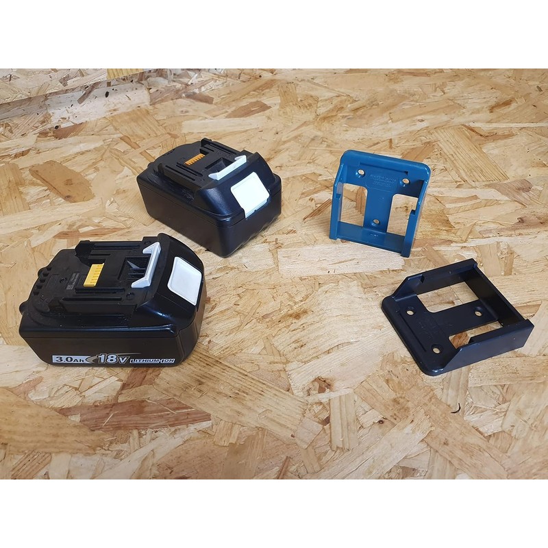 StealthMounts Battery Holder Compatible with Makita 18V (8 Pack) -