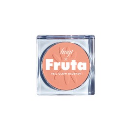 THE FACE SHOP Fruta Veil Glow Blush | Lively Complexion,Natural Look | Adheres Skin Evenly without Fallouts | Peach Garden,4.2g,K-Beauty