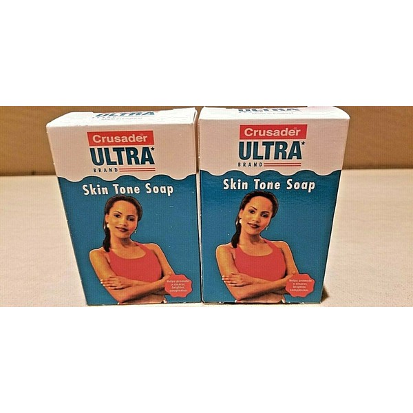 (2 Pack) Crusader Ultra Brand.Skin Tone Soap 2.85  oz.