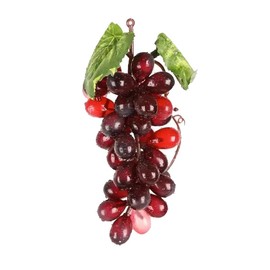 caiyjhao 2PCS Agate Simulation Grapes, Fake Fruit Grapes Artificial Grapes Decorate The Kitchen Fruit Home Kitchen Decoration Thanksgiving Christmas Decoration Fruit Basket Decoration (36 Grains)