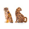 Tiger Design Hair Claw Clip,Animal Acetate Material Hair Accessory for