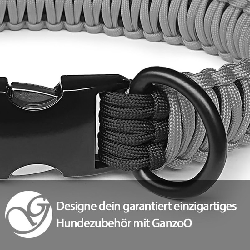 Ganzoo D Ring Made of Steel, Set of 10, Inner