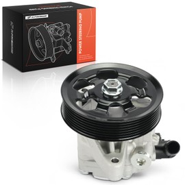 A-Premium Power Steering Pump, with 7 Groove Pulley, Compatible with Honda Civic 2006-2011, 1.8L