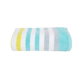 The Original Penguin, Toalla Medio Baño 100% Algodón, Color Azul, Breaker.