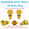 3PCS Oil Drain Plug Fit For 2011-2024 Ford F-150 Mustang