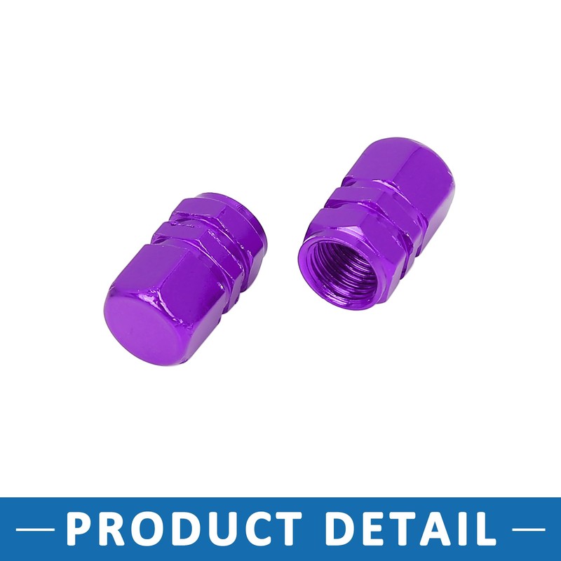 A ABSOPRO Universal Tire Stem Valve Caps Wheel Valve Covers