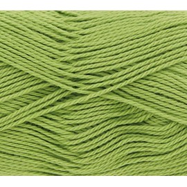 King Cole Cottonsoft Knitting Yarn DK 1601 Lime - per 100 gram ball