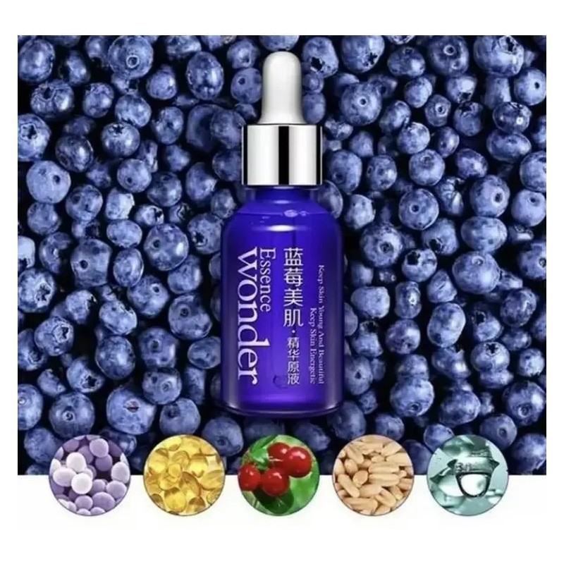 Wonder Essence Serum Bioaqua Blueberry Hidratante Rejuvenece