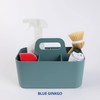 BLUE GINKGO Multipurpose Basket Organiser - Stackable Plastic Basket with