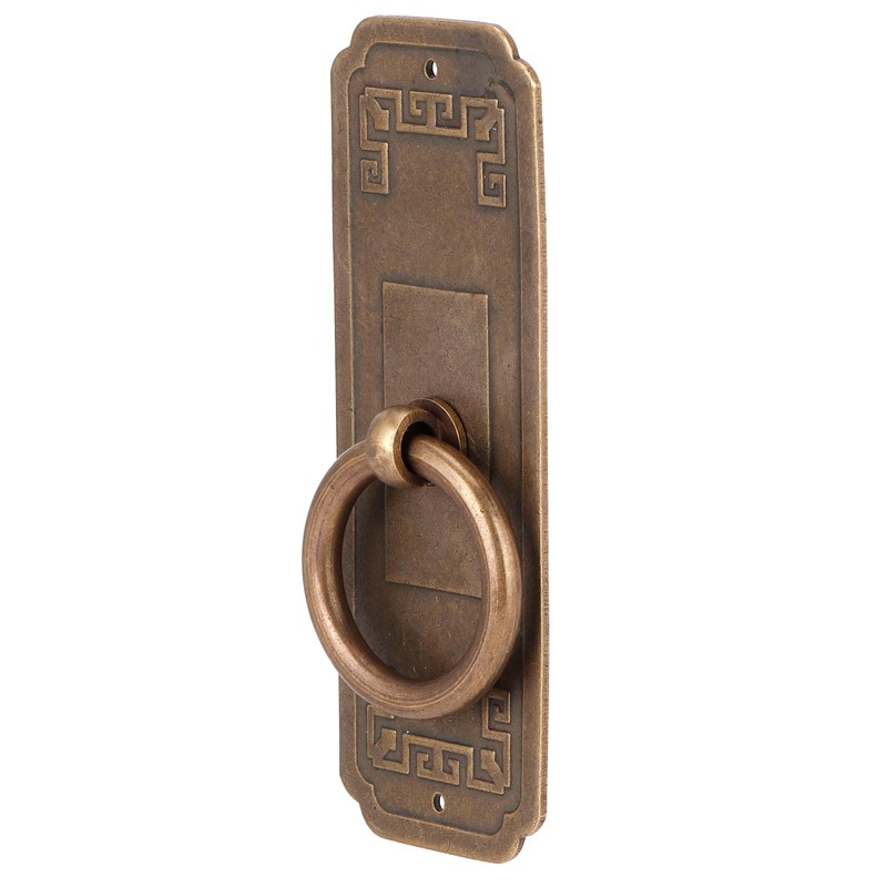 2 Sets Chinese Style Handle Single Hole Door Pull Knobs