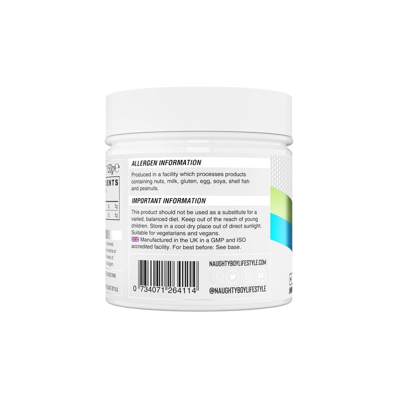 Naughty Boy Micronised Creatine Powder, Creatine Monohydrate Powder (Unflavoured) 50
