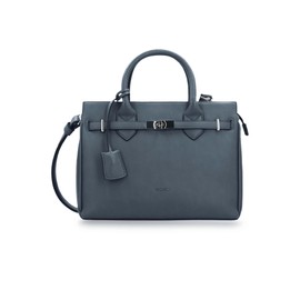 Picard New York Women's Shopper Handbag Made of High-Quality Synthetic Material with Zip Elegant Shoulder Bag with Removable Strap Ideal for Business, Everyday Life, Leisure, granite, Unit size